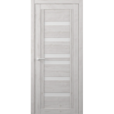 Дверь межкомнатная ALBERO West МИССУРИ Жемчужный, стекло белое Дверь межкомнатная ALBERO West МИССУРИ Жемчужный, стекло белое